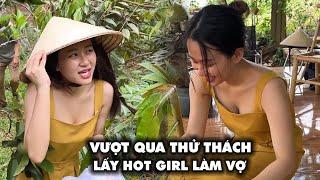 THỬ THÁCH UỐNG 10 LÍT RƯỢU ĐẾ VÀ ĂN MỘT BÁT ỚT ĐỂ HỐT HOT GIRL VỀ LÀM VỢ