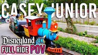  Disneyland's Casey Junior Circus Train FULL RIDE POV! | 4k 60fps