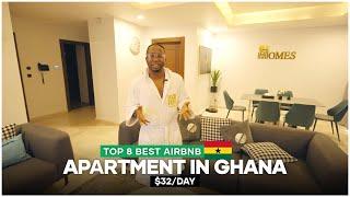 Top 8 Recommended Cheap Airbnb Shortlet Apartment in Accra, Ghana