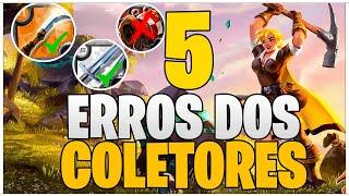 5 ERROS comuns dos COLETORES!! - Albion Online