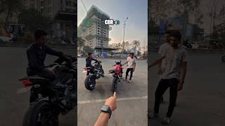 Z900 vs Cbr 650*LOUD* #shorts #z900 #cbr650r #cbr650f #bike