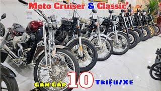 Moto Cruiser - Classic Giá Rẻ Rebel 300 , Rebel 500 , Vulcan 650 , Royal Enfield 500