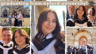 graduating from the university of oxford! | celebrations and saying goodbye...