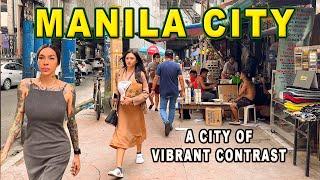 MANILA CITY Walking Tour | Experience the Vibrant Daily Life in the Philippines Capital