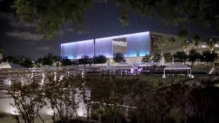 Sky (Tampa) by Leo Villareal at the Tampa Museum of Art