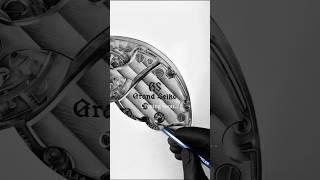Drawing Grand Seiko 9SA4 Caliber- A Masterpiece of Watchmaking #art #watch #grandseiko  #shorts