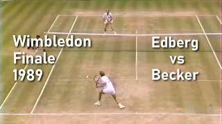 Wimbledon Finale 1989  Boris Becker - Stefan Edberg