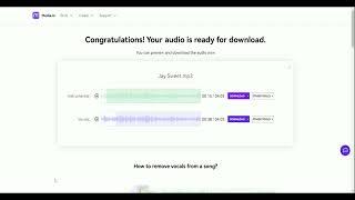 Best Free Online Vocal Remover [Time-Limited Free] - Extract Vocals from Song to Make Karaoke Easily