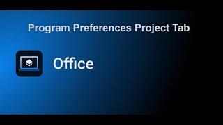 Topcon Office V9 – Program Preferences in Project Tab