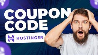 Best Hostinger Coupon Code 2025 (Hostinger Discount Promo Code)!