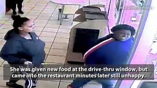 WATCH: Woman Assaults McDonald’s Employee Over Sausage Biscuit, Police Say