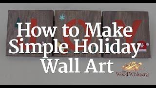 234 - Holiday Wall Art