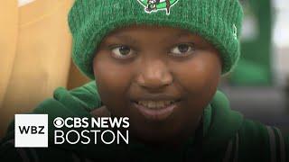 Teen with leukemia gets to meet Jayson Tatum and sit courtside at Celtics game