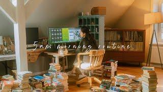 #170  Wake up at 5am | Daily morning routine to stay motivated & healthy | Countryside slow life