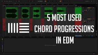 5 Most used Chord Progressions in EDM