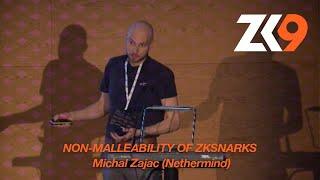 ZK9: Non-malleability of zkSNARKs - Michal Zajac (Nethermind)