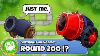 How Far Can You Get Using Only Bomb Shooters? (BTD6)