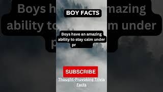 Facts about boys #shorts #psychologyfacts #boyfacts #deepfacts