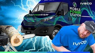 Strongman vs Electric Van: IVECO eDaily takes on Adam Bishop