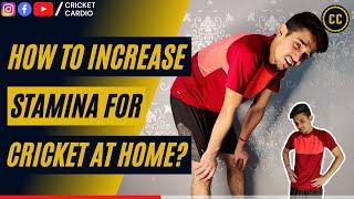 How to Increase Stamina for Cricket at Home || Exercises to build Stamina in Lockdown