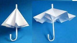 How to make a paper umbrella that open and closes. Origami Umbrella 