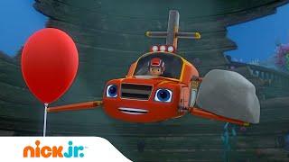 Blaze and the Monster Machines | GANZE FOLGE: Blaze nimmt an einem UNTERWASSER-Rennen teil | Nick Jr