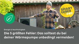 Achtung! Auf diese Fehler solltet ihr beim Einbau eurer Wärmepumpe unbedingt achten!