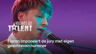 Floran brengt iedereen in trance met PRACHTIGE original ‘Even Geen Tijd’ | Holland's Got Talent