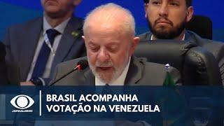 Brasil acompanha eleições na Venezuela