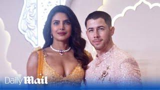 LIVE: Kim Kardashian, Priyanka Chopra, Nick Jonas and VIP guests attend Ambani-Merchant wedding