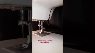 How to remove and insert needle into sewing machine *MUST WATCH* #sewingmachine