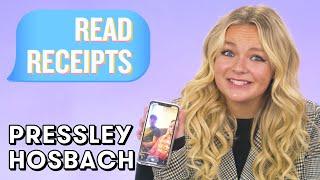 Dance Moms' Star Pressley Hosbach Talks Performing with Justin Bieber | Read Receipts | Seventeen