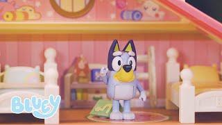 Let's play hide and seek! | Bluey and Bingo's Playtime | Toy Stop Motion | Bluey