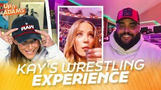 Kay Adams Reacts Her First Wrestling Experience at WWE Monday Night Raw with AJ Francis