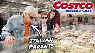 Italians Shop at COSTCO For the First Time