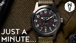 Just a Minute... Bulova Hack Watch Overview | Windup Watch Shop