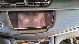 How to Remove  Navigation Display / Touch Screen from Cadillac  XT5 2016 Repair.