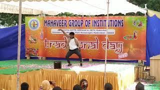 Mahaveer college traditional day super dance