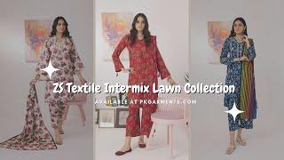 ZS Textile Intermix Lawn Collection - Order on Whatsapp +92345-2492521