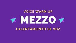 6 vocal exercises for Mezzo-soprano | Every day voice warm up