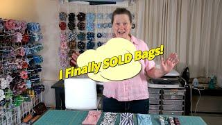 December Market Recap: I FINALLY SOLD BAGS! Small Business Vlog.