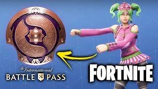 FORTNITE DANCES in DOTA — Battle Pass 2019 TAUNTS