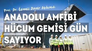 ANADOLU Amfibi Hücum Gemisi Gün Sayıyor! KIZILELMA ve HÜRJET için tasarım çalışmaları devam ediyor