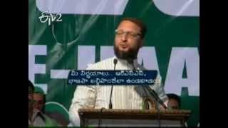 MIM Chief Asaduddin Owaisi challenges Congress for decision on Telangana