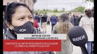 Votante de VOX que fue inmigrante ilegal está a favor de expulsar inmigrantes ilegales de España