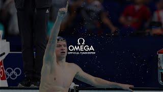 Léon Marchand Talks To OMEGA | Paris 2024