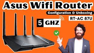 ASUS RT-AC87U | How To Configure Asus WIFI Router In Urdu