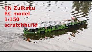 Zuikaku RC model scratchbuild