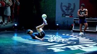 Campeonato Mexicano de Freestyle Fútbol 2014.  "LA PANTERA VS STEVEN"