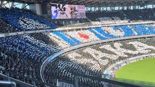 【コレオ】Emperor's Cup Final Gamba Osaka vs Vissel Kobe天皇杯決勝ガンバ大阪vsヴィッセル神戸